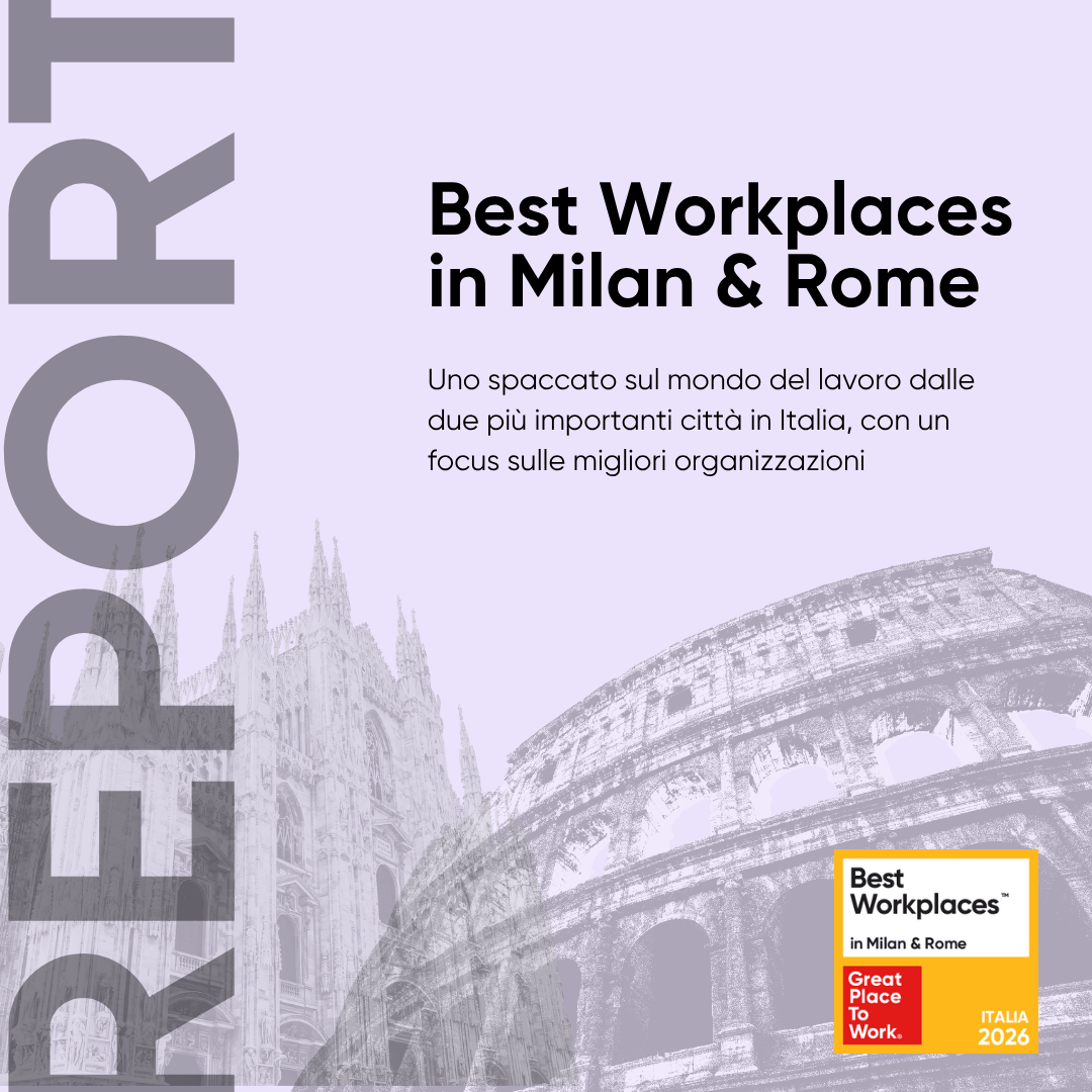 Report Best Workplaces in Milan & Rome (1080 x 1080 px)